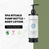 Spa Rituals Pump Bottle - Body Lotion 13.5oz, 400g (count 20' s/ Pack)
