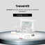 Accessories Collective Box, Travel Kit - Contents: Shave Kit, Shower Cap, Vanity Kit, Dental Kit, Mending Kit (Count 25's/Pack)