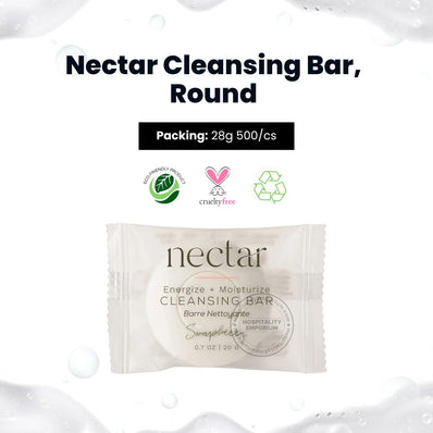 Nectar Cleansing Bar, Round 0.9oz, 28g