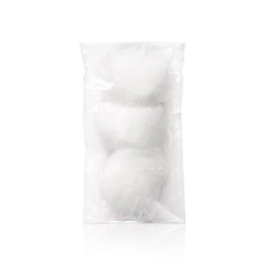 The Essentials Collection - 3 Cotton Balls / Clear Plastic Wrap