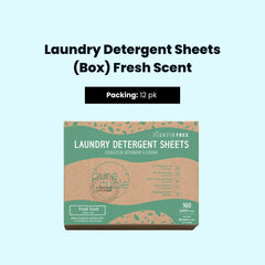 PURE-CYCLE, Laundry Detergent Sheets - Fresh Scent 12/cs