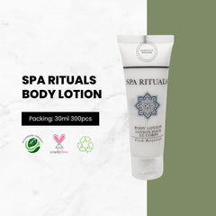 Spa Rituals Body Lotion 30 mL Fresh Mix of Garden Flowers  Herbs and Fruits (count 300's/ Pack)