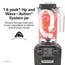 HAMILTON BEACH The Rio® Drink Blender, 1.6 Peak HP, 2 Speeds, Pulse 48oz