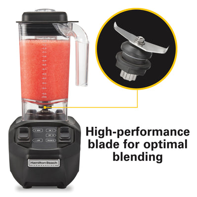 HAMILTON BEACH The Rio® Drink Blender, 1.6 Peak HP, 2 Speeds, Pulse 48oz