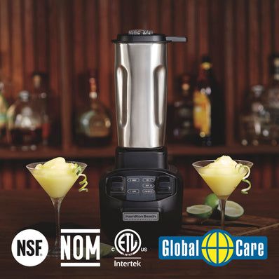 HAMILTON BEACH The Rio® Drink Blender – Stainless Steel (120V) ,1.6 Peak HP, 2 Speeds, Pulse 48oz / 1.4L BPA Free Copolyester Container