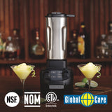 HAMILTON BEACH The Rio® Drink Blender – Stainless Steel (120V) ,1.6 Peak HP, 2 Speeds, Pulse 48oz / 1.4L BPA Free Copolyester Container