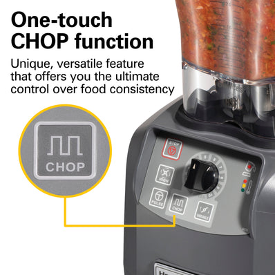 HAMILTON BEACH Expeditor™  600R Culinary Blender-64 oz,  3 HP,  BPA Free Copolyester Container