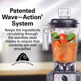 HAMILTON BEACH Expeditor™  600R Culinary Blender-64 oz,  3 HP,  BPA Free Copolyester Container