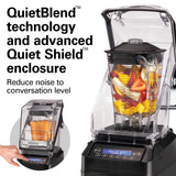 HAMILTON BEACH  The Eclipse™ Blender – 64 oz  ,3 Peak HP, Quiet Blend Technology, 5 Program Buttons, Pulse, Quiet Shield, BPA-Free Copolyester Container