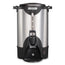 HAMILTON BEACH  40-Cup Coffee Urn, Alum., one hand dispensing, coffee level indicator