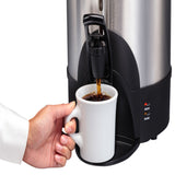 HBC Stainless Steel Urn, 75 cup, Silver 1 / Pack