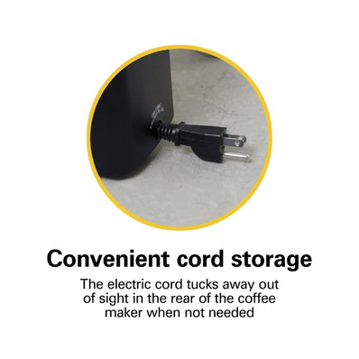 Cafetera de cápsulas Hamilton Beach Deluxe de 1 taza, apagado automático, color negro y acero inoxidable (también disponible en 230 V), paquete de 4