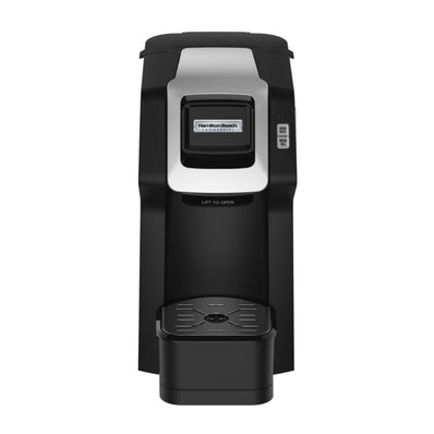 Hamilton Beach Coffee Maker Deluxe Single Serve , Drip Tray with full indicator, Auto Shut Off, Compatible with K-Cup packs
