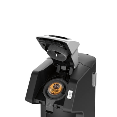 Hamilton Beach Coffee Maker Deluxe Single Serve , Drip Tray with full indicator, Auto Shut Off, Compatible with K-Cup packs