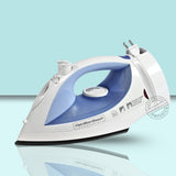 Hamilton Beach Mid Size Steam/Spray Iron w/ Retractable Cord, Position Sensing Auto Shut Off, Blue/White