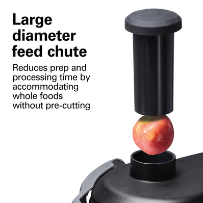 OTTO® Centrifugal Juice Extractor, 76mm Feed Chute, Stainless Steel Juice Bowl, BPA-Free Plastic Lid