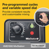 HAMILTON BEACH MixStation™ Heavy-Duty Drink Mixer, 3/4 HP, Variable Speed