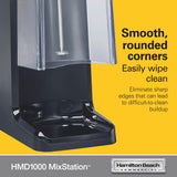 HAMILTON BEACH MixStation™ Heavy-Duty Drink Mixer, 3/4 HP, Variable Speed