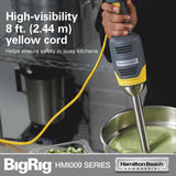 HAMILTON BEACH BigRig™ Compact Immersion Blender- 9in Shaft,  Variable Speed, Medium Duty 250W