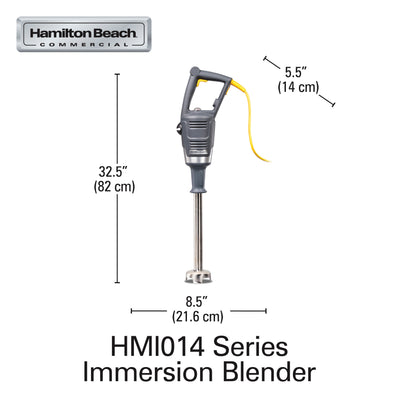 HAMILTON BEACH BigRig™ Immersion Blender-14-in Shaft, Variable Speed, Heavy Duty 800W