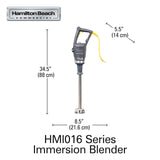 HAMILTON BEACH BigRig™ Immersion Blender-16-in Shaft, Variable Speed, Heavy Duty 800W
