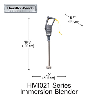 HAMILTON BEACH BigRig™ Immersion Blender-21-in Shaft, Variable Speed, Heavy Duty 800W