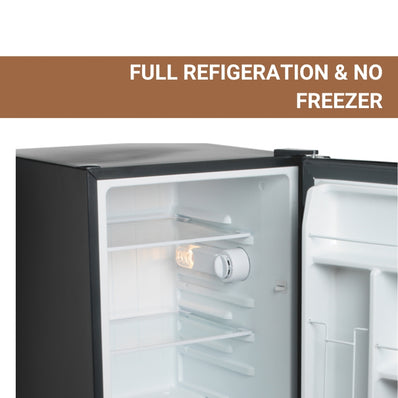 Hamilton Beach 3.2 cu. Ft. Refrigerator, Energy Star, 3 glass shelves, rev.door, leveling ft.