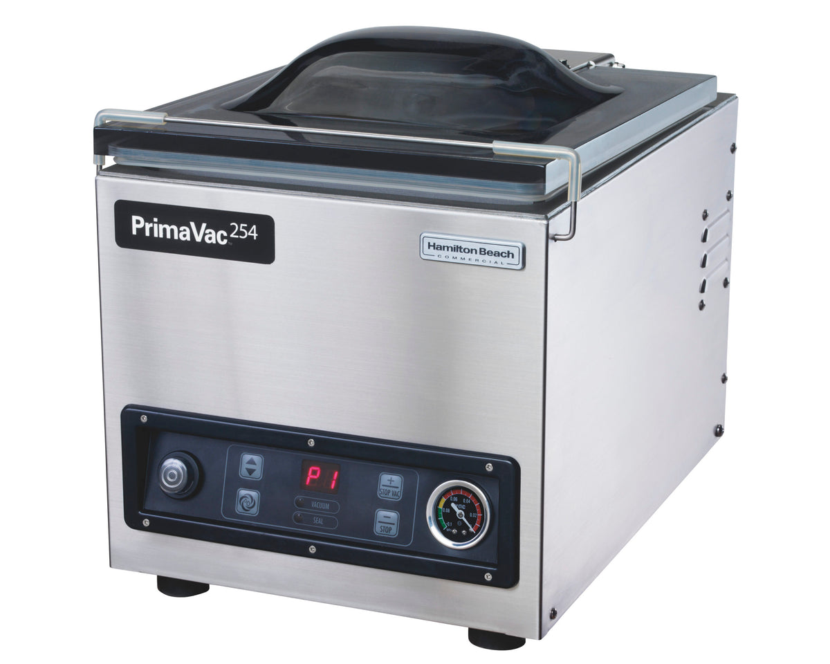 HAMILTON BEACH PrimaVac™254 In-Chamber Vacuum Sealer, 10" seal bar