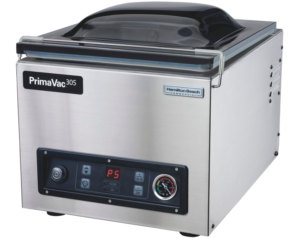 HAMILTON BEACH PrimaVac™305 In-Chamber Vacuum Sealer, 12" seal bar