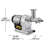 HAMILTON BEACH FreshMark™ Electric Wheatgrass Juicer, Stainless Steel Head, Auger and Screen.