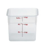 CamSquare Container Translucent 6 qt each