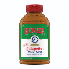 Beaver Jalapeno Mustard 13 oz