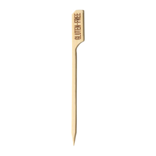 Bamboo Paddle Pick Gluten-Free 3 1/2" 100 ct