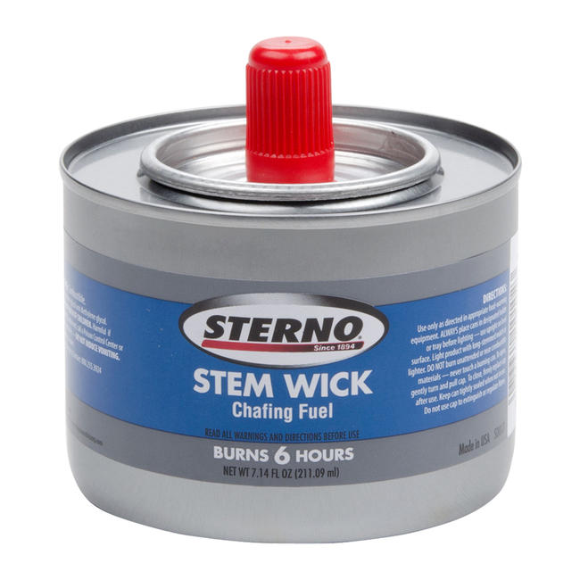 Stem Wick Chafing Fuel 6-Hour 2 dz