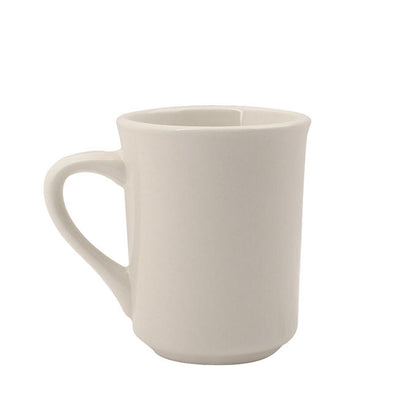 Kingsmen Tiara Mug Cream White  8.5 oz 3 dz