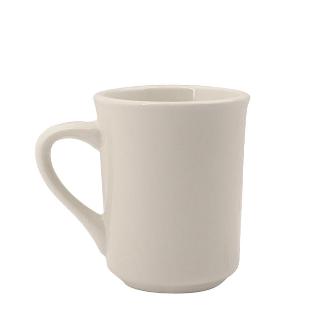 Kingsmen Tiara Mug Cream White  8.5 oz 3 dz