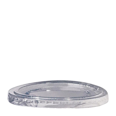 Classic Dessert Flat Lid Clear 100 ct