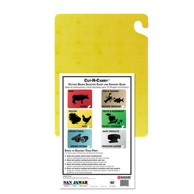 Cut-N-Carry Board Yellow 18" x 24" each