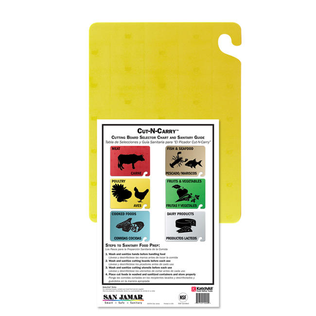 Cut-N-Carry Board Yellow 18" x 24" each