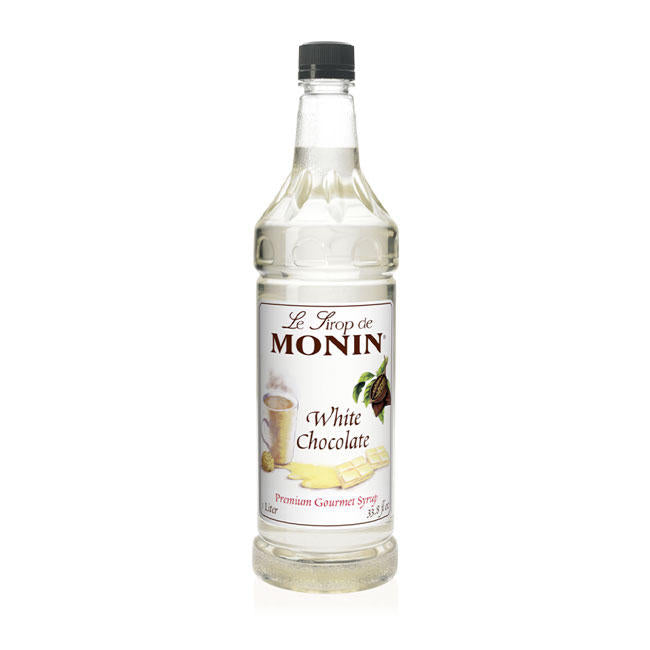 Monin White Chocolate Syrup PET 1 ltr