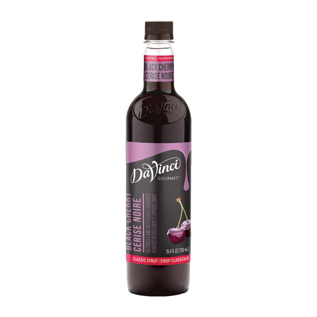 DaVinci Gourmet Classic Black Cherry Syrup PET 750 ml