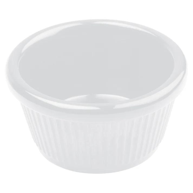 Ramekin 1.5oz Mel Wht pk 1 dz