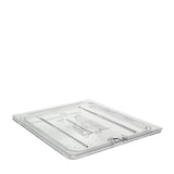 Camwear Food Pan Cover Half-Size Notched with Handle Clear each
