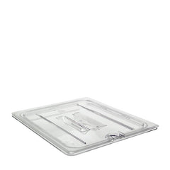 Camwear Food Pan Cover Half-Size Notched with Handle Clear each