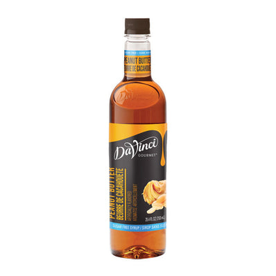 DaVinci Gourmet Classic Peanut Butter Sugar Free Syrup PET 750 ml
