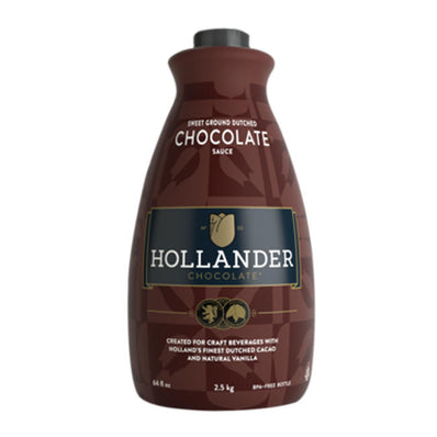 Hollander Barista Sweet Ground Dutched Chocolate Sauce 64 oz
