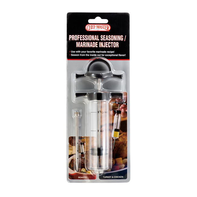 Professional Seasoning and Marinade Injector each