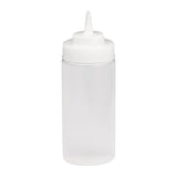 WideMouth Squeeze Bottle Clear 16 oz 2 dz