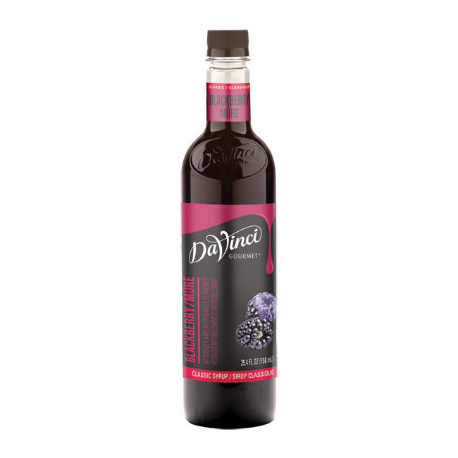 DaVinci Gourmet Classic Blackberry Syrup PET 750 ml