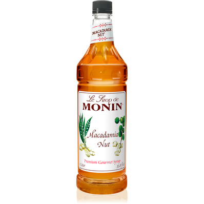 Monin Macadamia Nut Syrup PET 1 ltr
